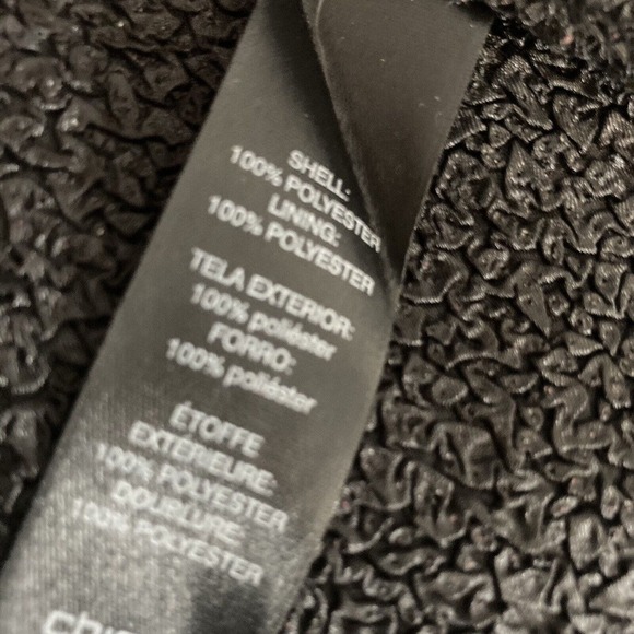 Chicos Travelers Collection 0 Small 4 Lovely Lisa Dot Print Jacket Open Front - Picture 6 of 8